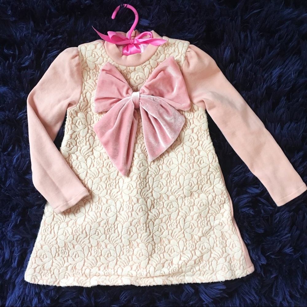Mae Li Rose EUC toddler girl dress size 4t